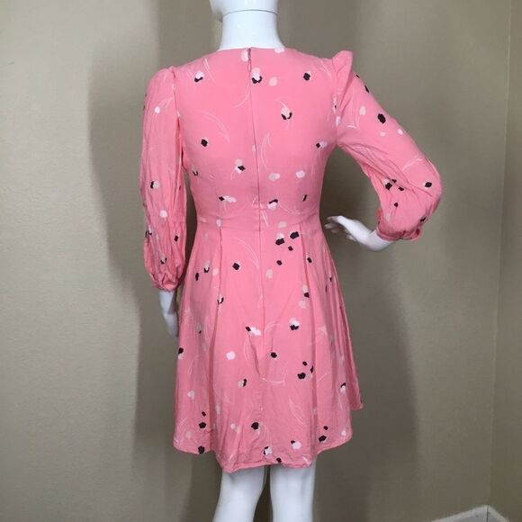 Chelsea28 V-Neck Puff Sleeve Dress (G3) - Picture 3 of 5